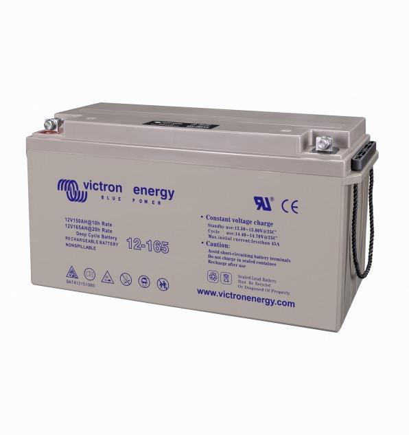 Image du produit Victron Energy Batterie 12V/165Ah GEL Deep Cycle (12 V, 165 Ah)