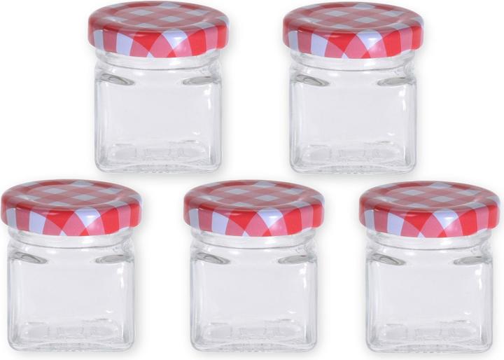 Produktbild Eneroid Vorratsgläser, 5 Stück, 50 ml (0.05 l)