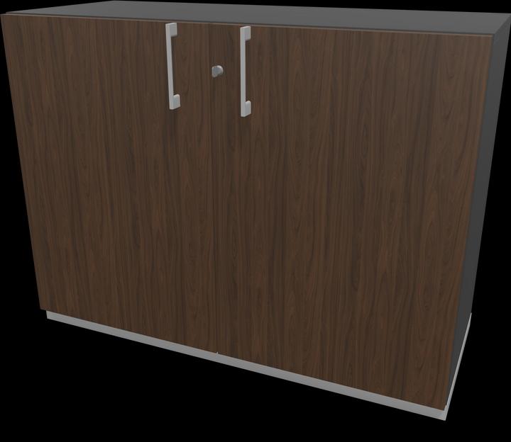 Dark grey, Walnut decor dark with structure, Silver grey