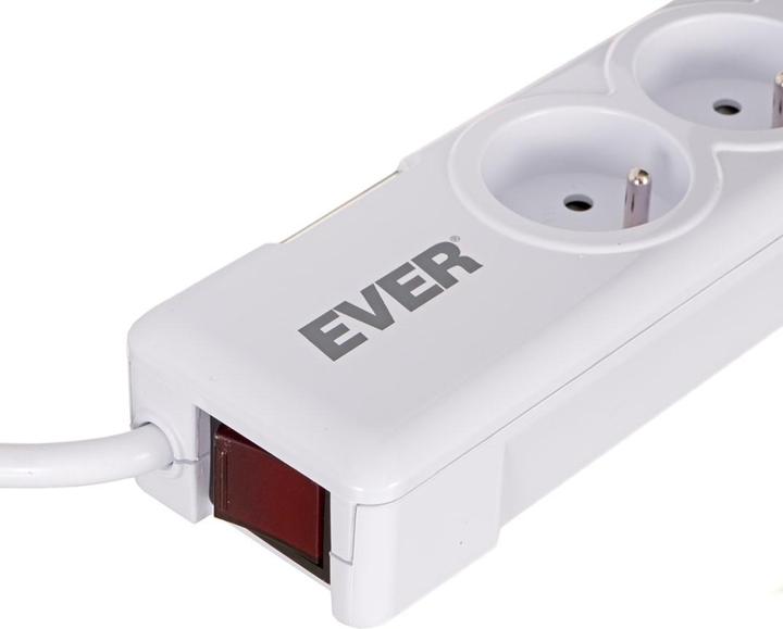 Productafbeelding Ever Powerstrip Elite T/LZ10-SPI000/0000 2xUSB (1 x, 1.50 m)