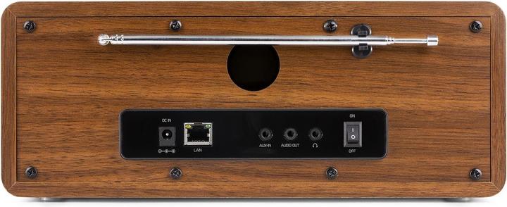 Actual product image Audizio Internet Radio Rome Brown (Web radio, FM, DAB+, Bluetooth)