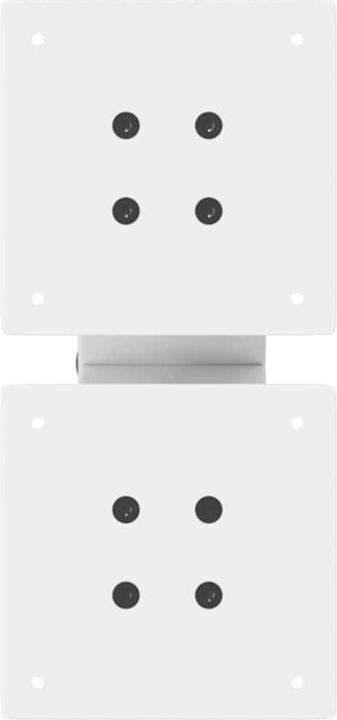 Produktbild VidaXL Couchtischbeine X-Form 2 Stk. Weiss 30x(30-31) cm Stahl Tischbein