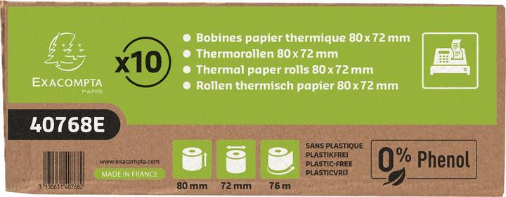 Exacompta Thermorolle Plastikfrei
