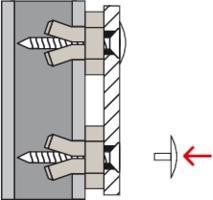 Actual product image Fischer Balcony cladding fastener (50 pcs.)