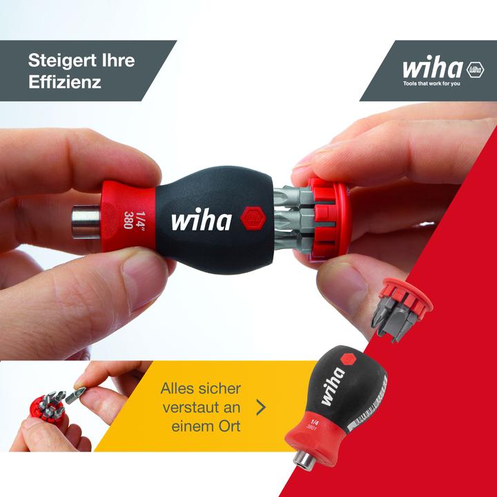 Actual product image Wiha Stubby (Cross recess)
