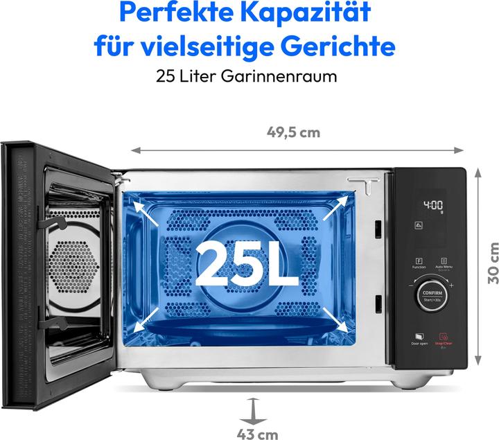 Actual product image Medion LIFE® 4 in 1 Mikrowelle MD12041 (25 l)
