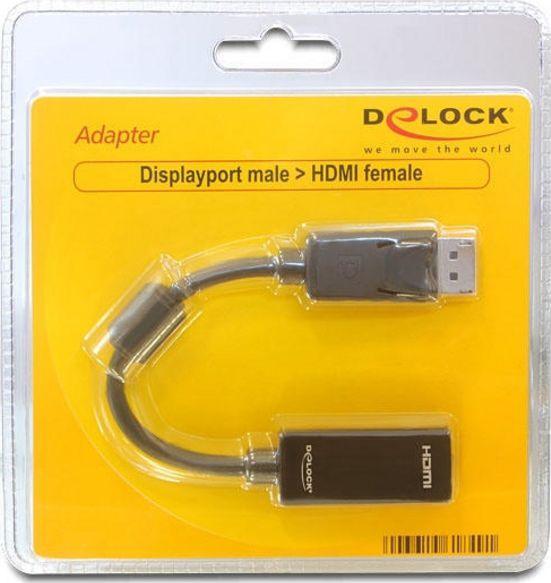 Actual product image Delock DP to (HDMI, 12 cm)