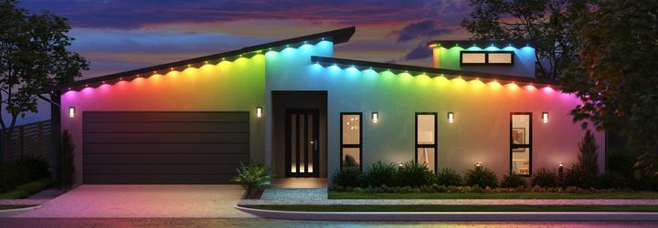 Actual product image Nanoleaf Permanent Outdoor Lights Erweiterungspack 5 Meter (RGBW, 500 cm, Outdoor)