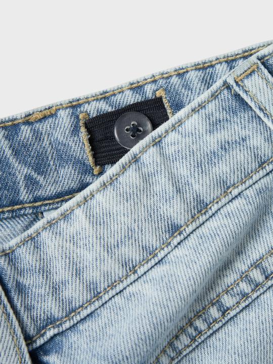 Actual product image Name it NKFBELLA WIDE CARGO JEANS 8772-BE NOOS (134)