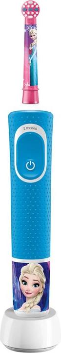 Produktbild Oral-B Szczoteczka rotacyjna Vitality Kids D100 Frozen + Case Niebieska (Schallzahnbürste)