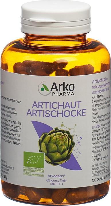 Produktbild Arkopharma Bio Artischocken (130 Stück, Kapseln, 116 g)