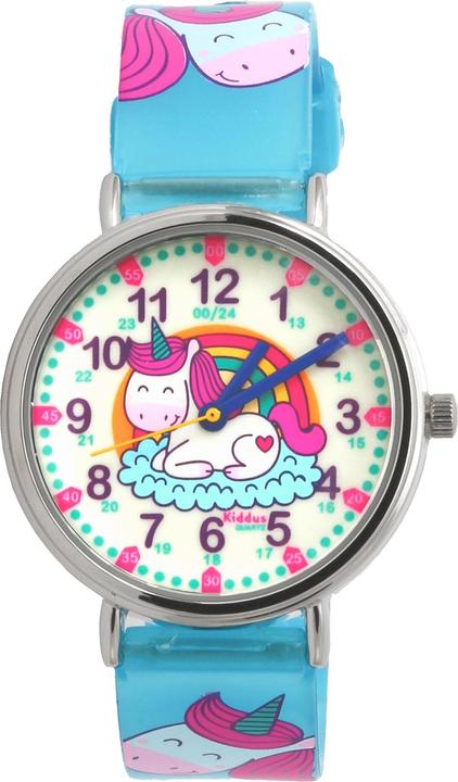 Image du produit Kiddus Time Teacher Happy Unicorn (anglais) (Montre analogique, 33 mm)