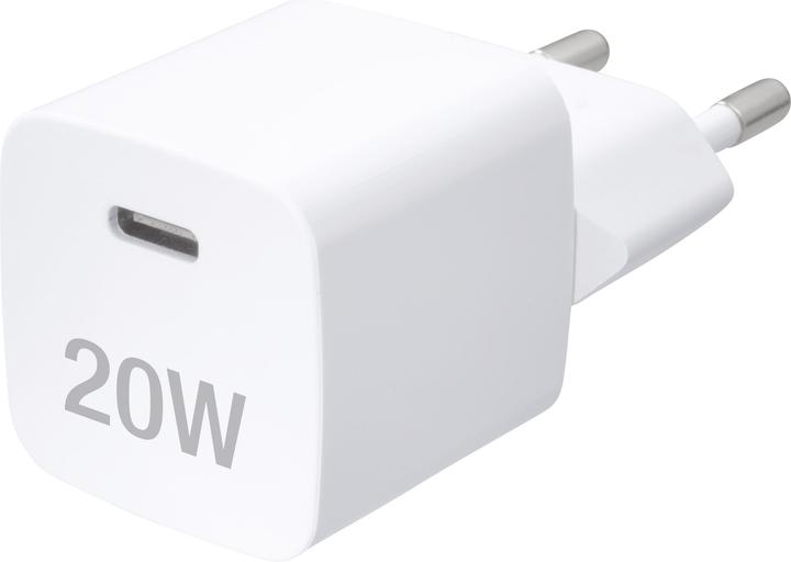 Immagine prodotto Vivanco Set di ricarica PD3.0 USB-C, 20W, incluso cavo USB-C da 1,2 m, bianco (20 W)