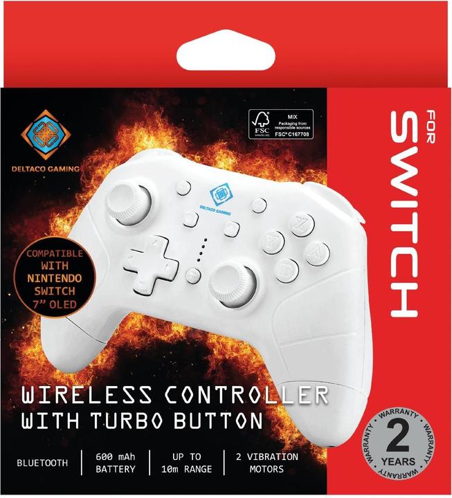 Actual product image Deltaco Gaming GAM-103-W (Android, Switch, Switch OLED, PC)