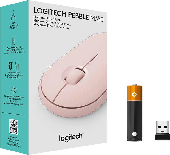 Actual product image Logitech Pebble M350 (Wireless)