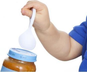 Produktbild I Can Babylöffel Set Himmelblau / Weiss