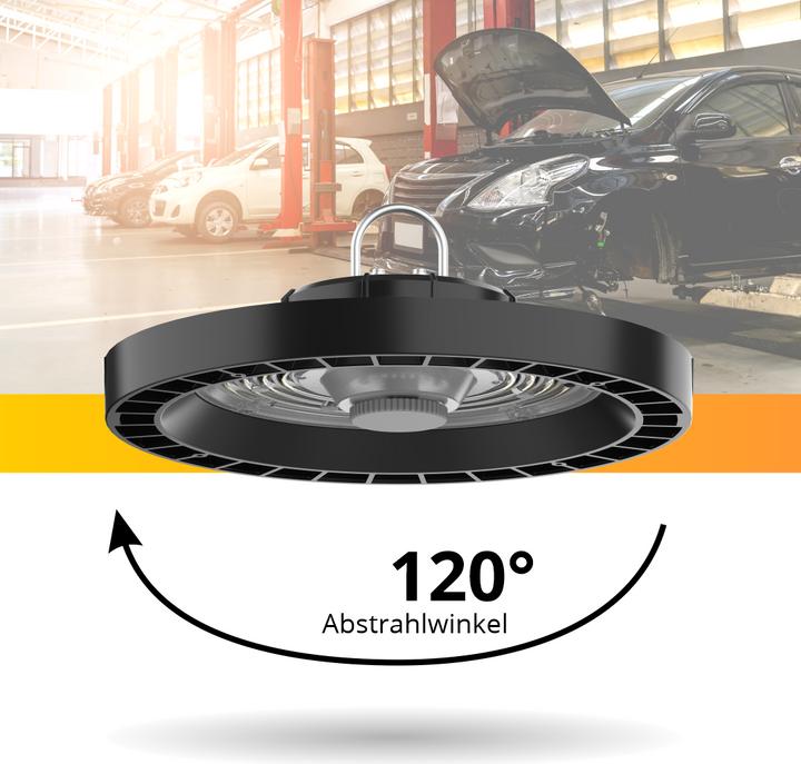 Produktbild Enova ELED 500110 - LED-HighBay UFO, 100 W, 14000 lm, 4000 K (14000 lm)