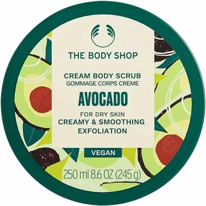 Body Shop AVOCADO cream body scrub 250 ml (250 ml)