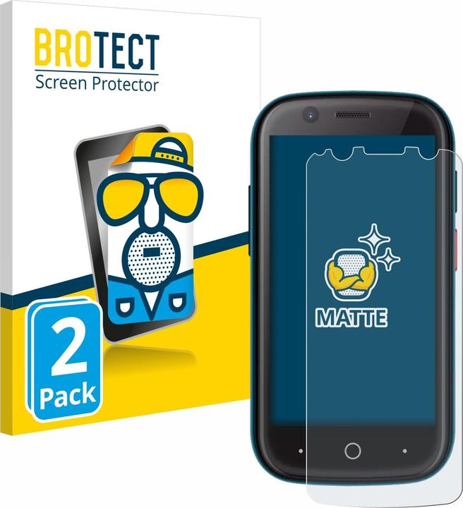 Produktbild BROTECT Entspiegelungs-Schutzfolie Displayschutz Matt (2 Stück, Unihertz Jelly 2)