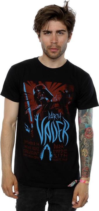 Image du produit Star Wars - T-shirt DARTH VADER ROCK POSTER - Homme (XL)