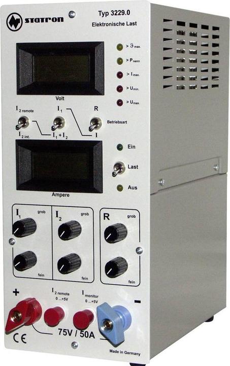 Produktbild Statron Elektronische Last 3229.0 75 V/DC 50 A 4
