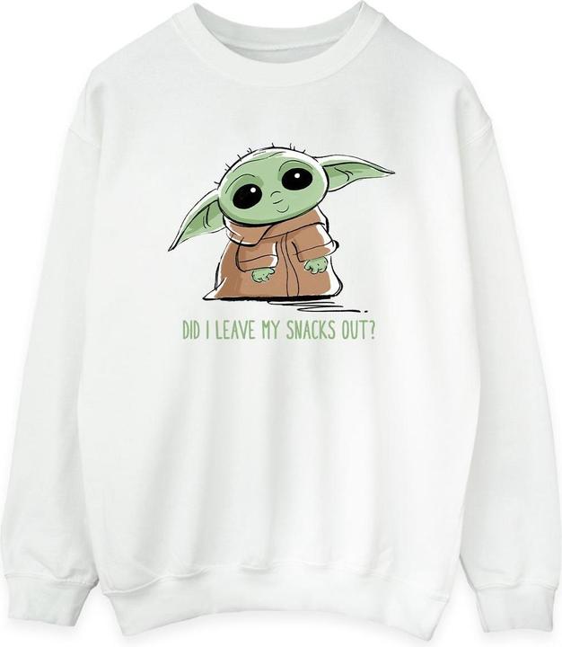 Image du produit Star Wars - Sweat THE MANDALORIAN GROGU SNACKS MEME - Femme (L)