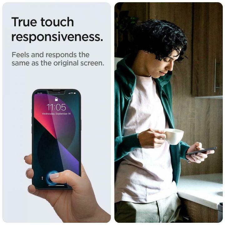 Image du produit Spigen Glas.tR EZ Fit (2 pièce(s), Apple iPhone 13 Pro Max)