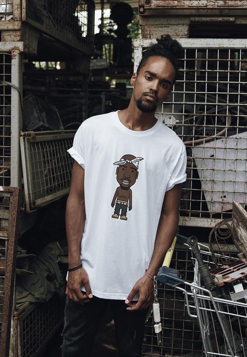 Actual product image Mister Tee LA Sketch Tee (4XL)