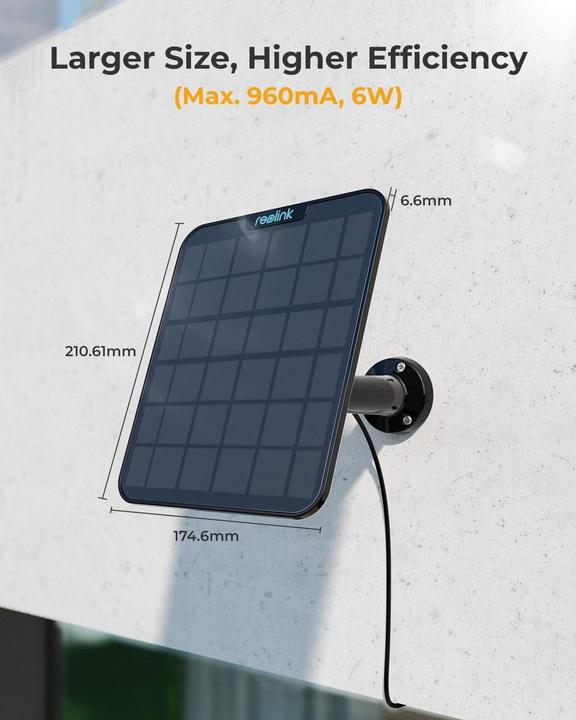 Produktbild Reolink Solarpanel RL-Solar für Kameras (Solarpanel)
