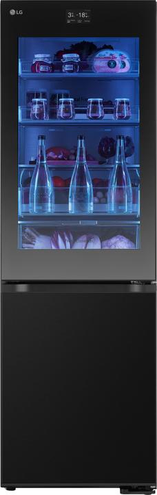 LG MoodUP InstaView GBG7190CEV Freistehender kombinierter Kühlschrank (349 l)