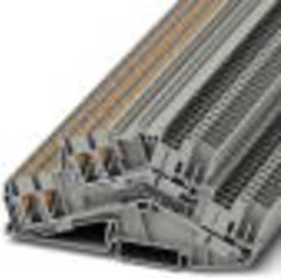 Actual product image Phoenix Contact PTTBS 2,5-TWIN/2P 3210604 Double level terminal block 0.14 mm² 2.50 mm² Grey 50 pcs.