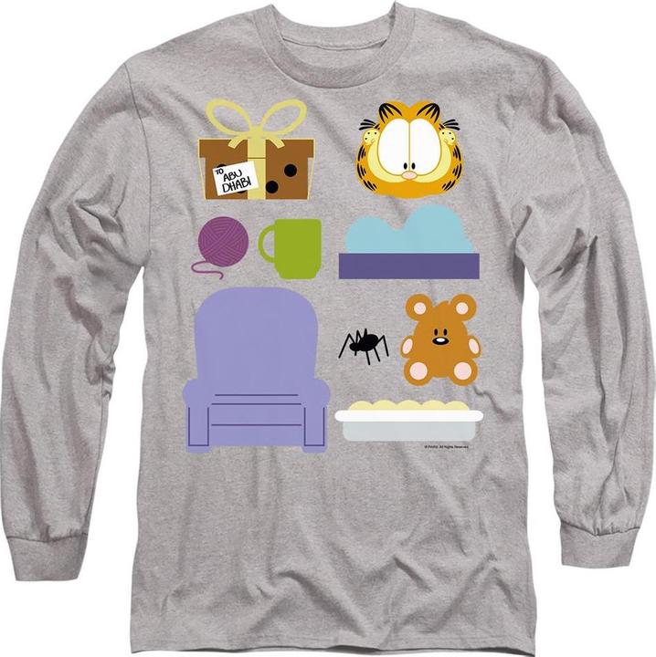 Actual product image Garfield Unisex Adult Gift Set T-Shirt (S)
