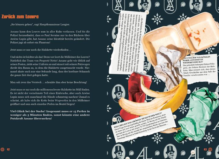 Actual product image Lupin: Escape Game - Das offizielle Buch (German, Julien Hervieux, 2022)
