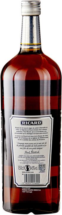 Produktbild Ricard Pastis 1,5 Liter 45 % Vol.
