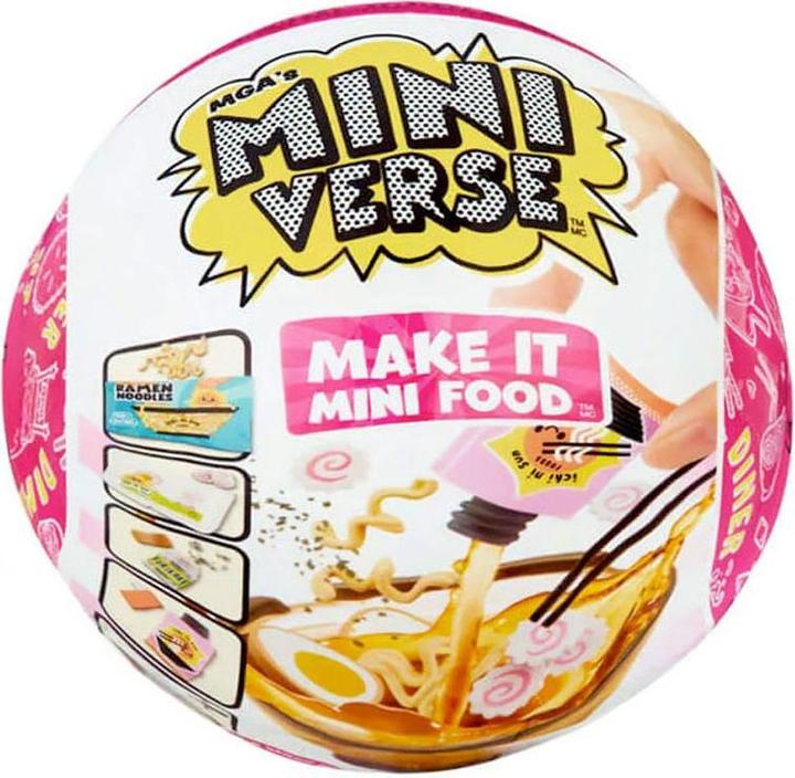Actual product image MGA s Miniverse- Make It Mini Foods: Diner in PDQ Series 2A