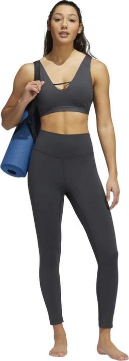 Actual product image adidas Womens/Ladies Luxe Studio Yoga 7/8 Leggings (XS)
