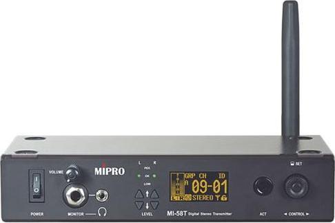 Actual product image Mipro MI-58RT in-ear monitoring complete set (In-Ear System)