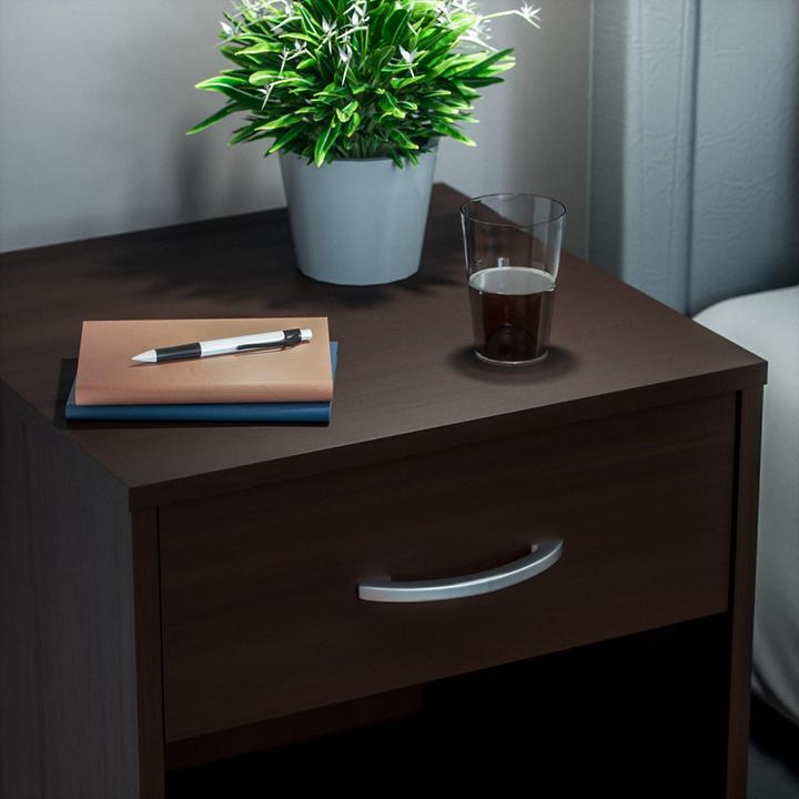 Actual product image Casaria Nightstand (50 x 40 x 35 cm)