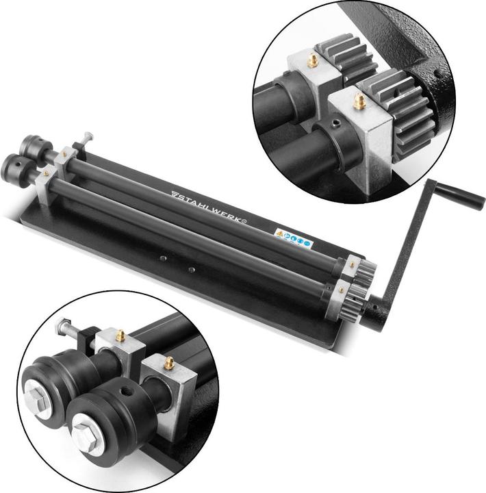 Produktbild Stahlwerk Rundbiegemaschine RM-1463 ST für Materialstärken bis 1,2 mm (457 mm)
