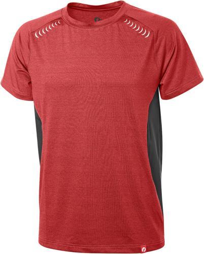 Image du produit Magni T-shirt Quick Dry bordeaux/noir chiné Gr. M Fortis Elements (M)