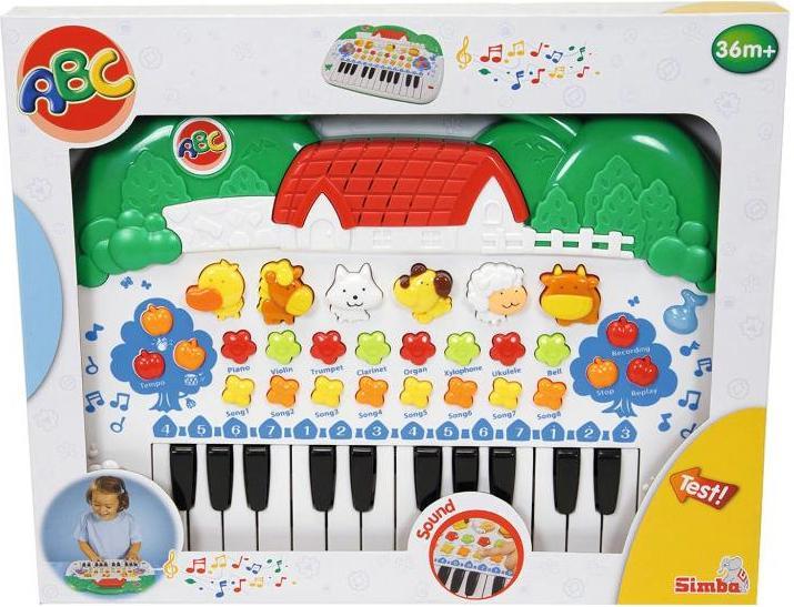 Immagine prodotto Simba Tastiera ABC Animal Keyboard (Inglese)