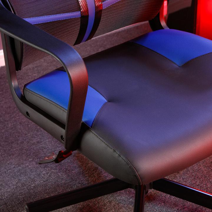 Actual product image X Rocker Chaise de jeu compacte Helix Bleu