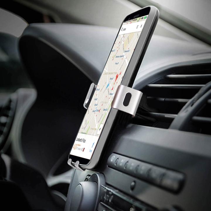 Actual product image LinQ Ventilation mount with adjustable clamps for 3.5 to 6.5" smartphones