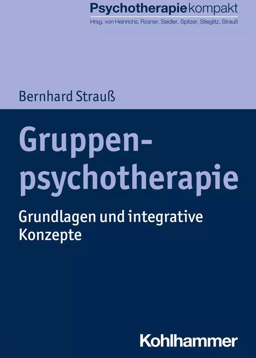 Produktbild Gruppenpsychotherapie (Deutsch, Bernhard Strauss, 2022)