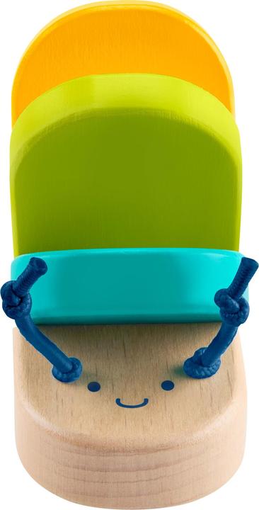 Actual product image Fisher-Price Wooden Clacker Caterpillar