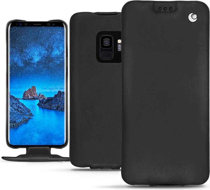 Actual product image Noreve Leather cover vertical (Samsung Galaxy S9+)