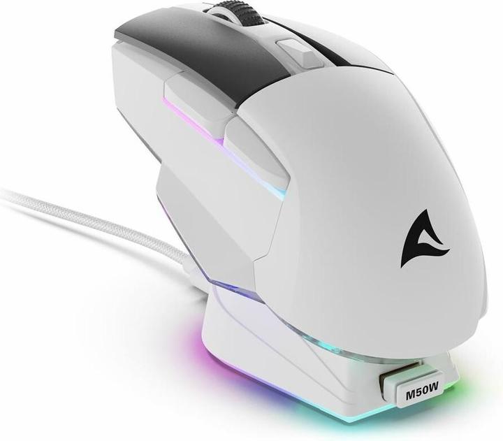 Actual product image Sharkoon SKILLER SGM50W White