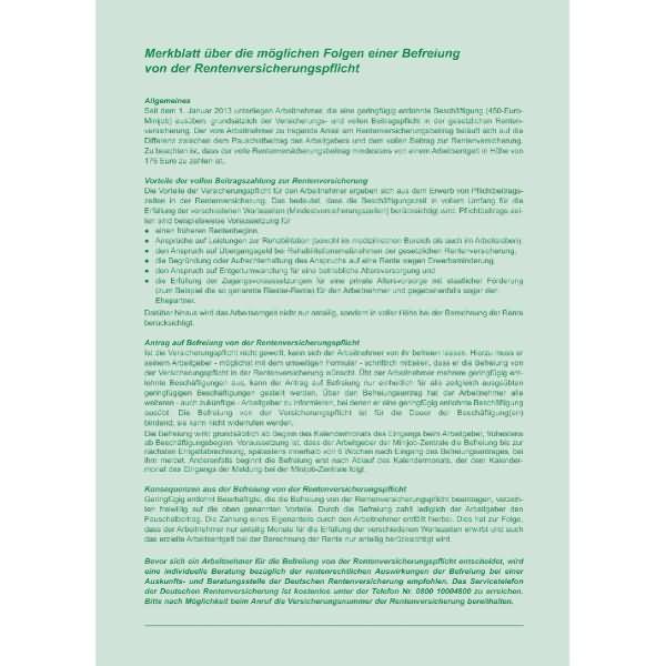 Image du produit Rnk Contrat de travail pour les travailleurs à temps partiel et à temps réduit, autocopiant (4 x)