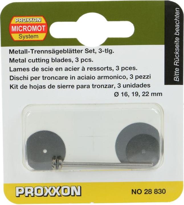 Image du produit Proxxon Lames de scie à découper