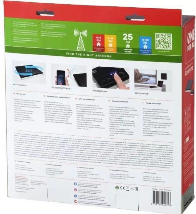 Produktbild One for All Full HD Indoor Antenne (Flachantenne, DVB-T / -T2)